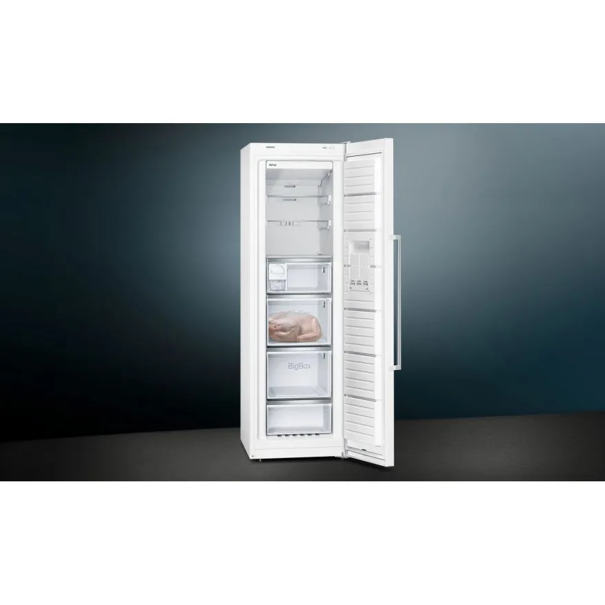 Kaappipakastin Siemens iQ500 GS36NBWEP 60cm, 242 l, valkoinen