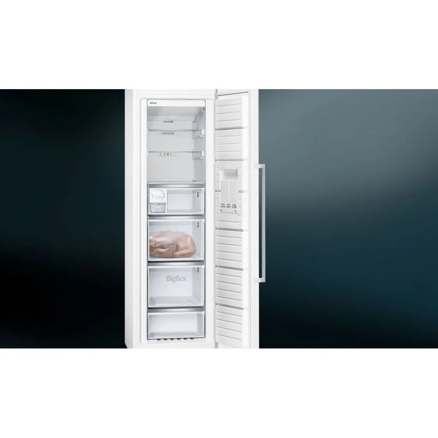 Kaappipakastin Siemens iQ500 GS36NBWEP 60cm, 242 l, valkoinen