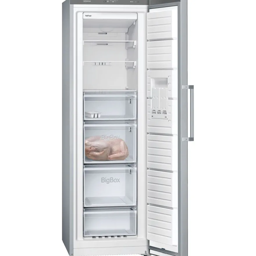 Kaappipakastin Siemens iQ300 GS36NVIEP, 60cm, 242 l, teräs