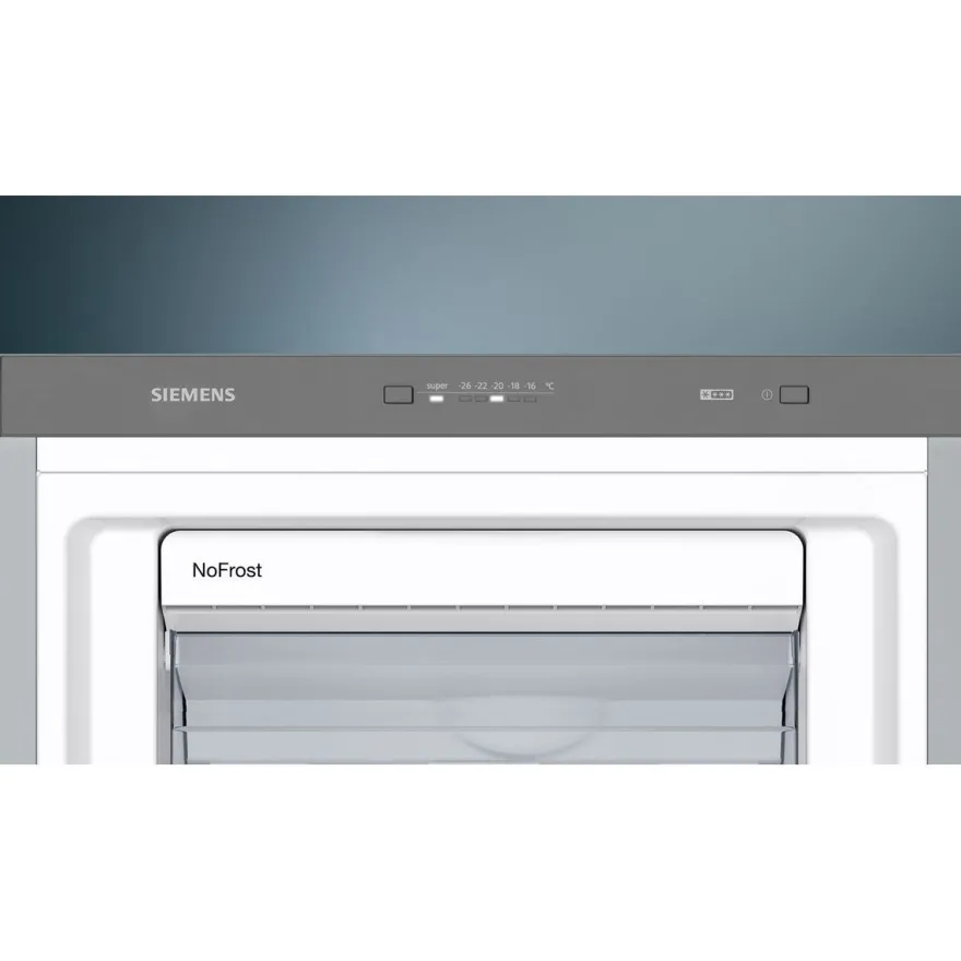 Kaappipakastin Siemens iQ300 GS36NVIEP, 60cm, 242 l, teräs