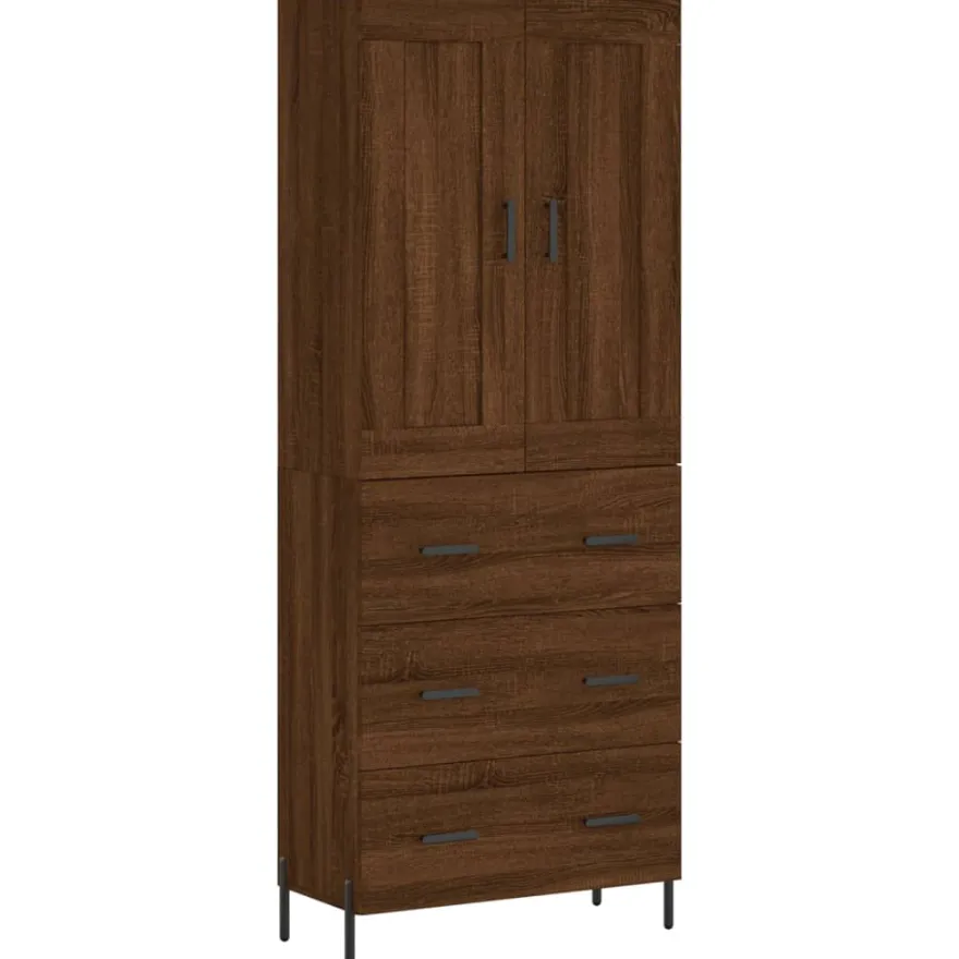 Kaappi tekninen puu, 69,5x34x180 cm, eri värejä ja malleja (31655)