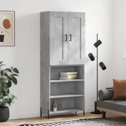 Kaappi tekninen puu, 69,5x34x180 cm, eri värejä ja malleja (31655)