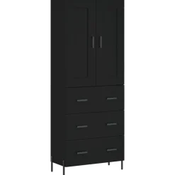 Kaappi tekninen puu, 69,5x34x180 cm, eri värejä ja malleja (31655)