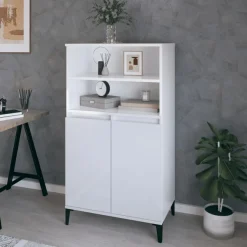 Kaappi 60x36x110cm, hyllyillä, eri värejä