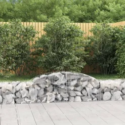 Kaarevat kivikorit, galv.teräs, eri kokoja ja pakkauskokoja