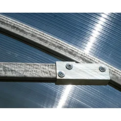 Kaarikasvihuone AB Polar Easy-Up 24 m², 3x8 m, kennolevyllä