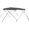 4-kaarinen bimini-kate, antrasiitti 243x180x137 cm