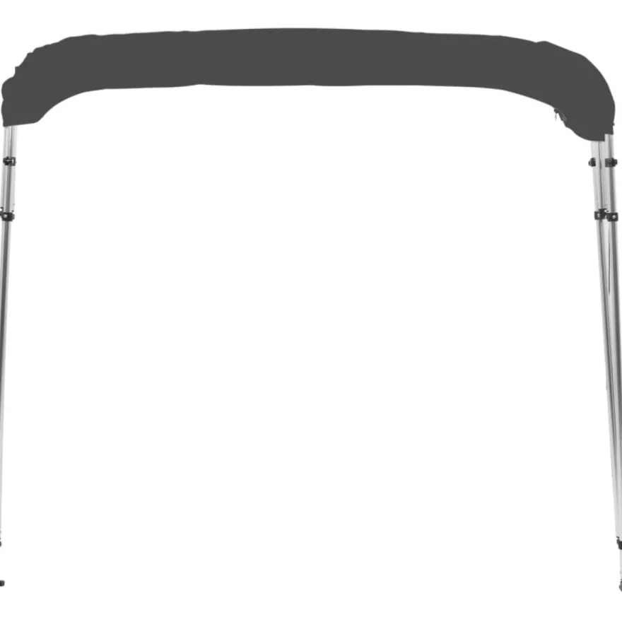 4-kaarinen bimini-kate, antrasiitti 243x180x137 cm
