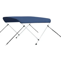 2-kaarinen bimini-kate, laivastonsininen150x120x110 cm