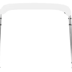 4-kaarinen bimini-kate valkoinen 243x180x117 cm