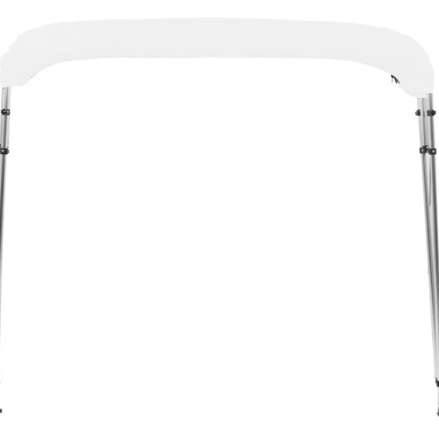 4-kaarinen bimini-kate valkoinen 243x180x117 cm