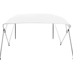 4-kaarinen bimini-kate valkoinen 243x180x117 cm