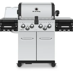 Kaasugrilli Broil King Regal S 490 IR, 4 poltinta, sivukeitin infrapunalla, varraspaahdin