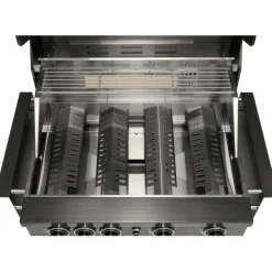 Kaasugrilli Mustang Black Pearl 4 built-in, 4 poltinta, upotettava, musta