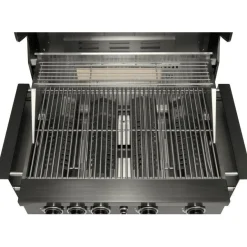 Kaasugrilli Mustang Black Pearl 4 built-in, 4 poltinta, upotettava, musta