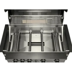 Kaasugrilli Mustang Black Pearl 4 built-in, 4 poltinta, upotettava, musta