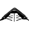 Kahden hengen kokoontaitettava aurinkotuoli, musta