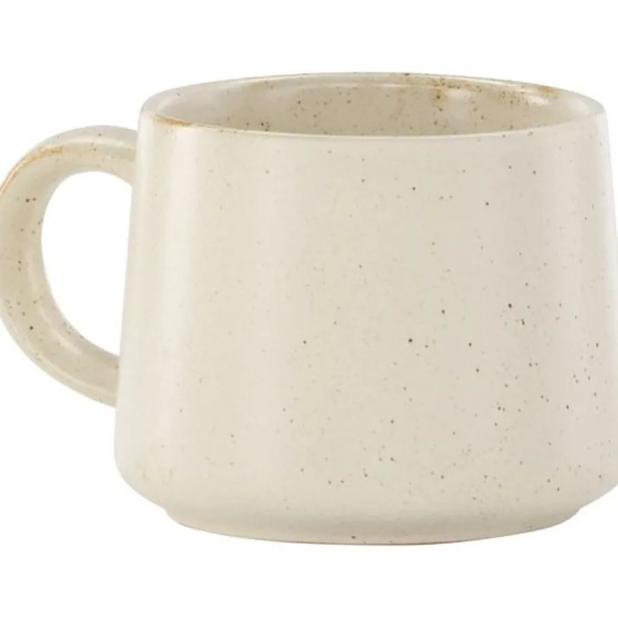 Kahvikuppi Venture Home Active, ø9cm, beige/musta