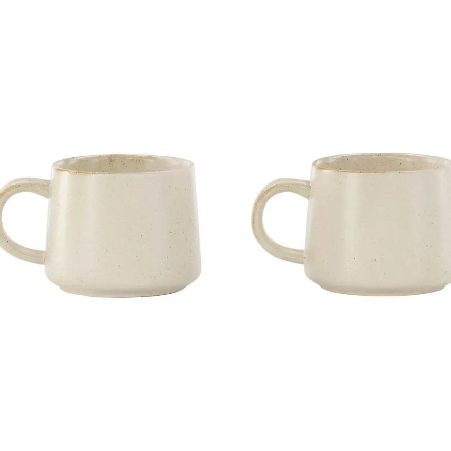 Kahvikuppi Venture Home Active, ø9cm, beige/musta
