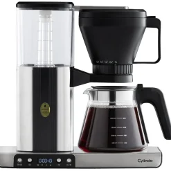 Kahvinkeitin Cylinda KAB1SS, ruostumaton teräs, 1.25l