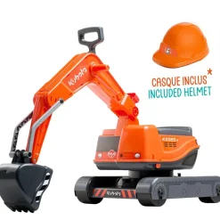 Kaivinkone sis. kypärän Kubota Falk, 670x850x380 mm oranssi muovi