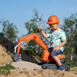 Kaivinkone sis. kypärän Kubota Falk, 670x850x380 mm oranssi muovi