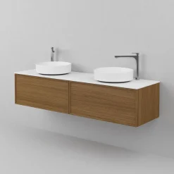 Kaksoisallaskaappi altaalla INR Air Wood 160 E, eri vaihtoehtoja