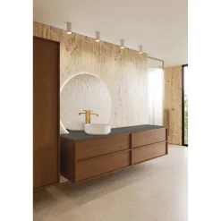 Kaksoisallaskaappi malja-altaalla Hietakari Casa H09, 1180x457 mm, eri vaihtoehtoja