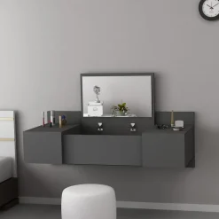 Kampauspöytä Linento Furniture Zakkum, antrasiitinharmaa