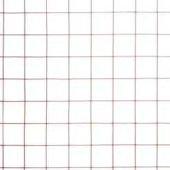 Kanaverkko 19x19mm, teräs, PVC pinnoitteella, 10x1m, punainen