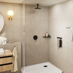 Kattoputki Hansgrohe Vernis Blend 10 cm, mattamusta