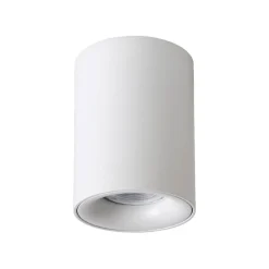 Kattospotti Lucide Bentoo, Ø80mm, 5W, himmennettävä, valkoinen