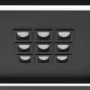 Kattovalaisin Eglo Balazote LED CCT 36x36cm musta
