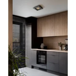 Kattovalaisin Eglo Balazote LED CCT 36x36cm musta