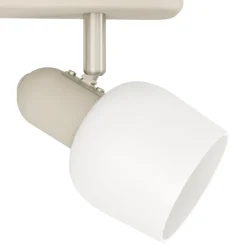 Kattovalaisin Eglo Corato, 2xE14, 18W, IP20, hiekka/valkoinen