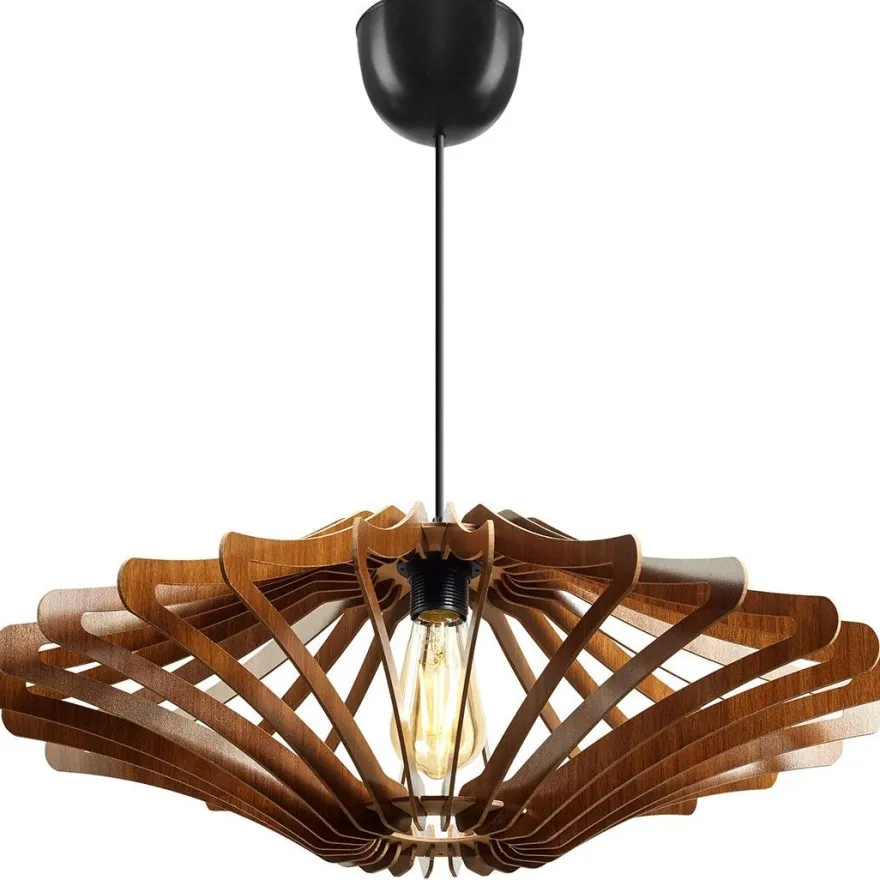 Kattovalaisin Linento Lighting Angel, Ø59cm, puu