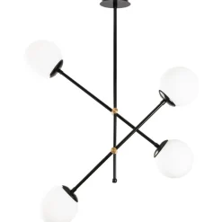 Kattovalaisin Linento Lighting Best, 4-osainen, musta