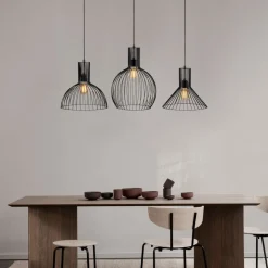 Kattovalaisin Linento Lighting Fellini, 3-osainen, musta