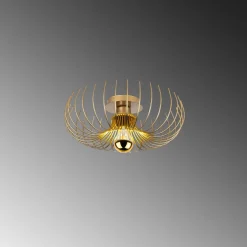 Kattovalaisin Linento Lighting Karsortel, Ø36cm, E27, max. 40W, IP20, kulta