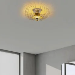 Kattovalaisin Linento Lighting Karsortel, Ø36cm, E27, max. 40W, IP20, kulta