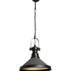Kattovalaisin Linento Lighting YL550, Ø30cm, musta/harmaa