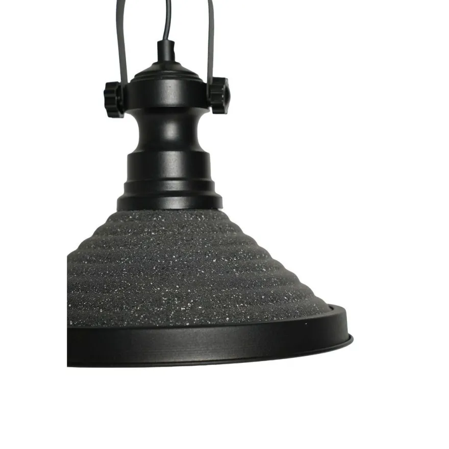 Kattovalaisin Linento Lighting YL550, Ø30cm, musta/harmaa