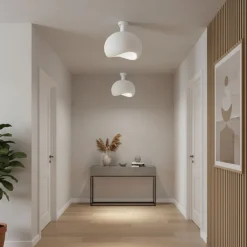 Kattovalaisin Linento Lighting Yontu valkoinen