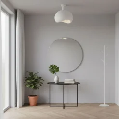 Kattovalaisin Linento Lighting Yontu valkoinen