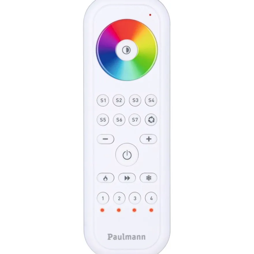 Kaukosäädin Paulmann Gent 2, valkoinen, Verkkokaupan poistotuote