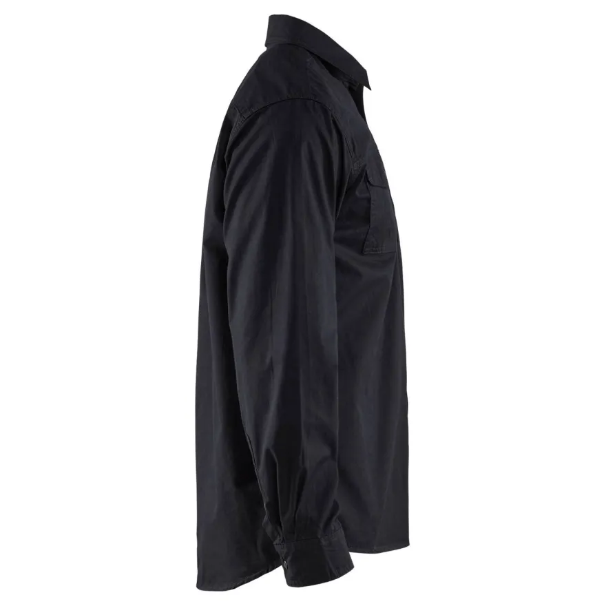 Kauluspaita Blåkläder 3297, musta