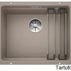 Keittiöallas Blanco Etagon 500-U, 530x460mm, silgranit, altakiinnitettävä, eri värejä