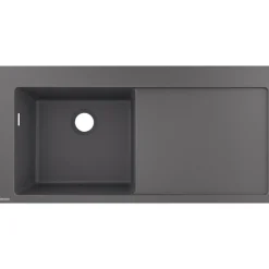 Keittiöallas Hansgrohe S51 S5110-F450, upotettava 450, valutustaso oikea, Silicatec, eri värejä