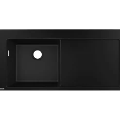 Keittiöallas Hansgrohe S51 S5110-F450, upotettava 450, valutustaso oikea, Silicatec, eri värejä