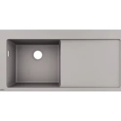 Keittiöallas Hansgrohe S51 S5110-F450, upotettava 450, valutustaso oikea, Silicatec, eri värejä
